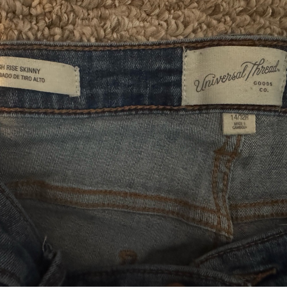 Universal Thread Denim High Rise Skinny Jeans
